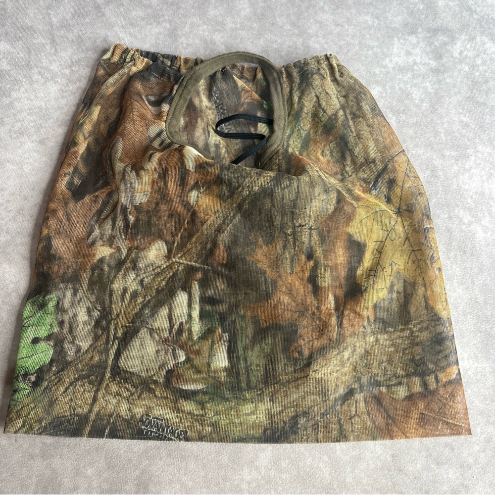 Advantage Timber Camo Mesh Face Mask Hunting Turkey Deer Concealment Gear
